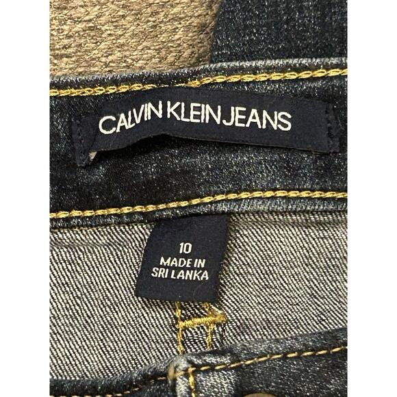 Calvin Klein Jeans Women's size 10 Denim Jeans - Picture 4 of 4
